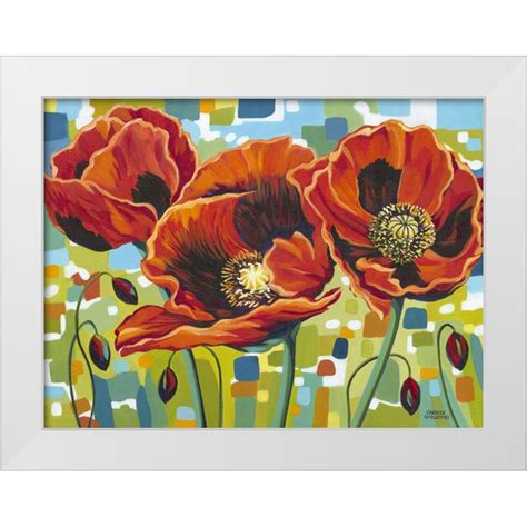 Vitaletti Carolee 14x12 White Modern Wood Framed Museum Art Print