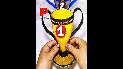 Lindas Copas Para El Día Del Padre Manualidades Diy Craft Youtube