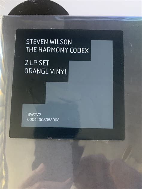 Steven Wilson Harmony Codex Signed Vinyl Cd And Blu Ray