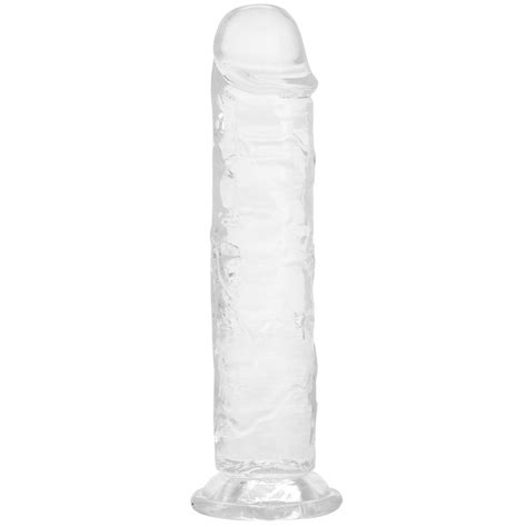 Willie City Realistisk Klar Dildo Med Sugpropp 18 Cm Sinful