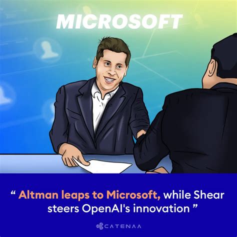 Sam Altman Joins Microsoft To Lead New Ai Team