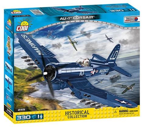 Korean War Vought Au 1 Corsair Cobi 2415 325 Bricks Artofit