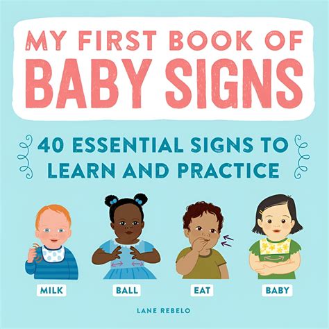 book  baby signs learn language picture words essential
