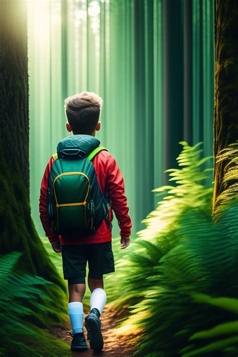 Ai Generated Boy Forest Free Photo On Pixabay Pixabay