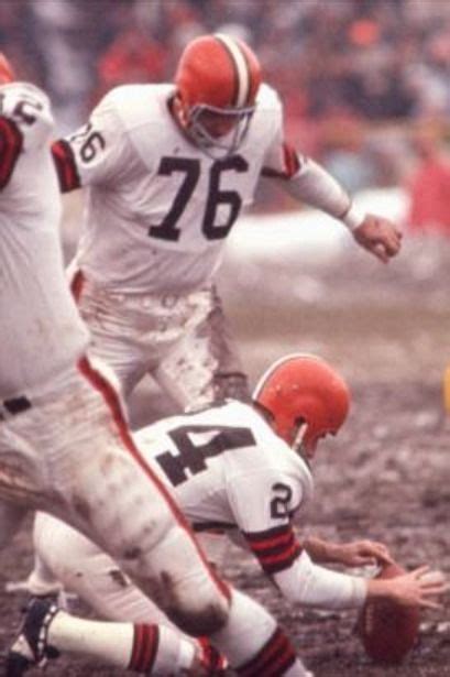 Lou Groza in 2024 | Cleveland browns, Cleveland browns logo, Jim brown