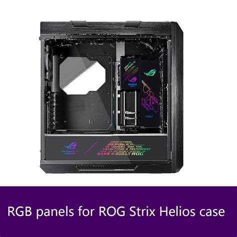 customized RGB panels for ROG STRIX Helios case decorative backplates ...