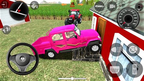 Dollar Song Modified Mahindra Pink Thar 🎀🤑 Ll Indian Cars Simulator