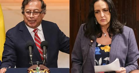 Gustavo Petro respondió crítica de María Fernanda Cabal a sus procesos