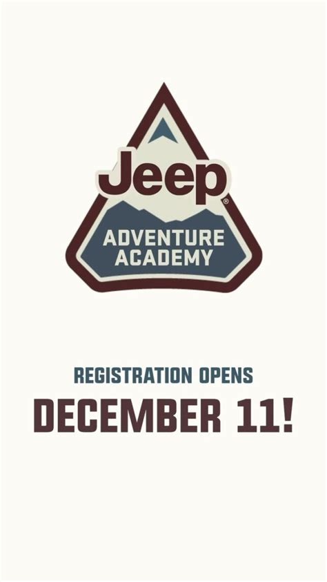 Jump Into Off Road Life Jeep Adventure Academy