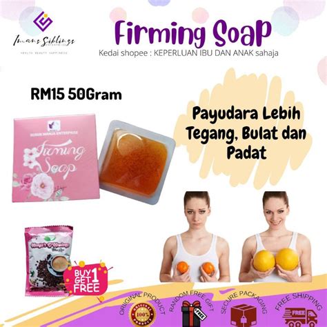 Firming Soap Susuk Manja Sabun Payudara Montoks Breast Soap Breast