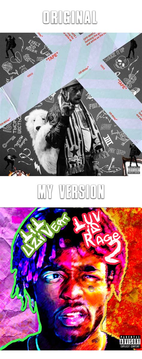 Lil Uzi Vert - Luv Is Rage 2 Album Cover Re-Design :: Behance