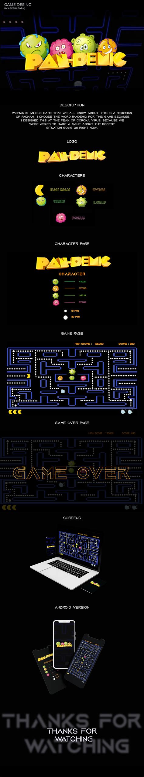 Pacman Game Redesign (UI) :: Behance