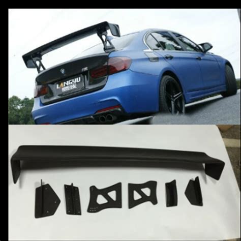 For Bmw M3 E90 E92 E46 F30 Gts Style 100 Carbon Fiber Universal Rear