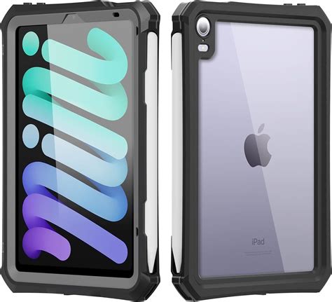 MRUOZRUI Funda Impermeable de 8 3 Pulgadas para iPad Mini 6 protección