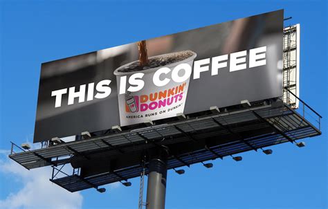 Dunkin Donuts Billboard