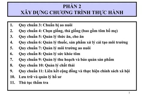 PPT PHẦN 2 XÂY DỰNG CHƯƠNG TRÌNH THỰC HÀNH PowerPoint Presentation