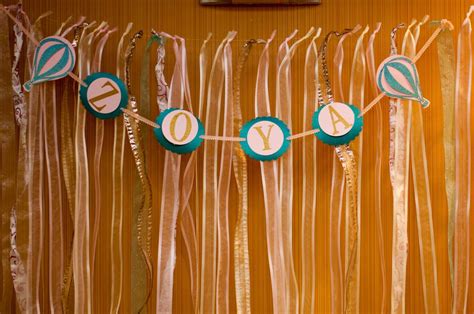 Hot Air Balloon Birthday Party Ideas Photo Of Catch My Party