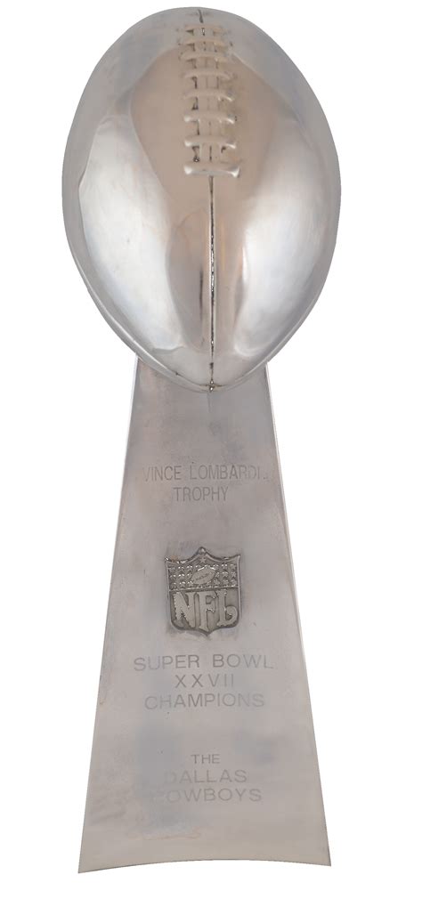 Lot Detail - 1992 Dallas Cowboys Super Bowl XXVII Championship Trophy ...