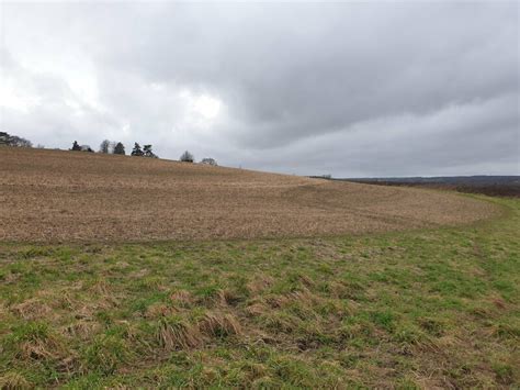 Farmed Land On Round Hill © Oscar Taylor Geograph Britain And Ireland