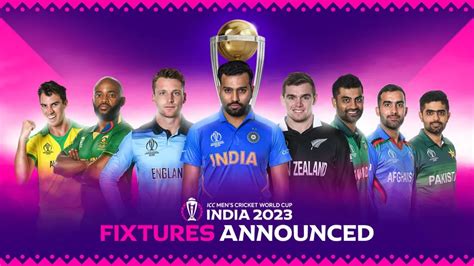 ICC Men’s Cricket World Cup 2023 schedule announced - Sri Lanka Cricket