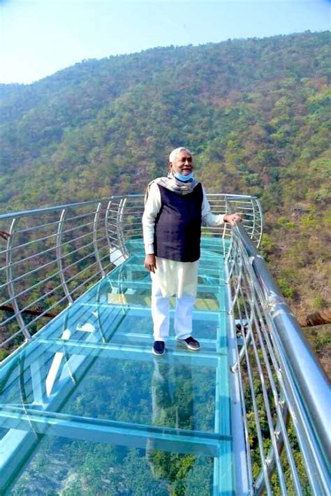 Bihar's first glass skywalk bridge in Rajgir to offer great view, check pic : r/bihar