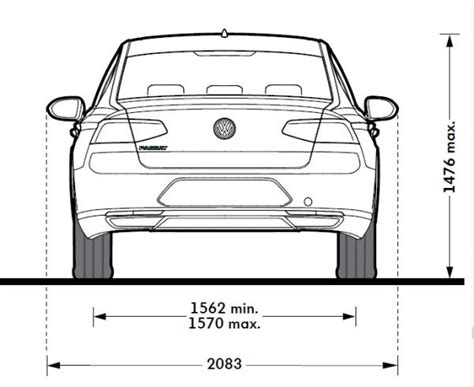 Vw Passat Viii Gte Abmessungen Technische Daten L Nge Breite