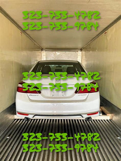 Honda Accord Contenedor Texto King Express