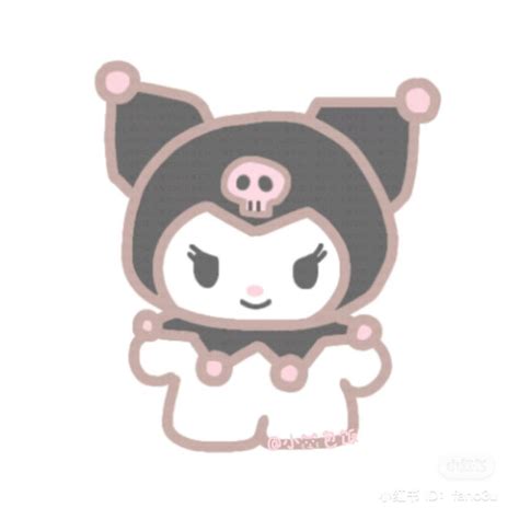 Kuromi Sanrio Icon Garabatos Lindos Animales Dibujos Para Colorear