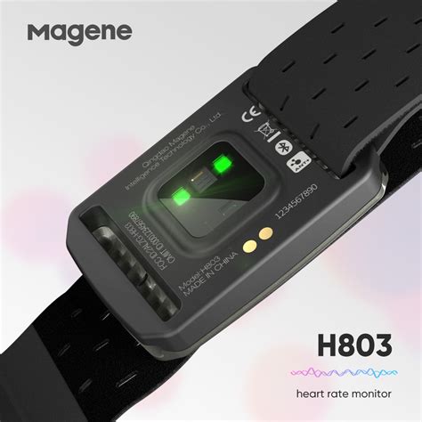 Magene H803 H64 Sensor Arm Polsband Fitness Hartslag Tracker Voor Stra ...