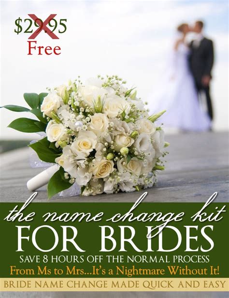 Free Name Change Kit - Orlando Wedding Officiant