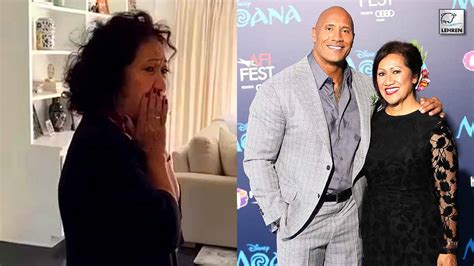 Dwayne Johnson Gives Very Sweet Surprise To His Mother Ata Johnson