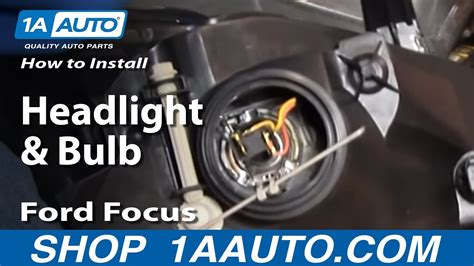 Replacing Ford Focus Headlight