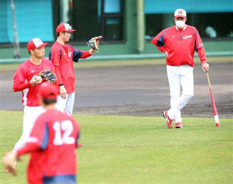 佐々岡監督 投手陣のふるい落とし始める 25日からの実戦3番勝負で見極め ずっとこいぐみ