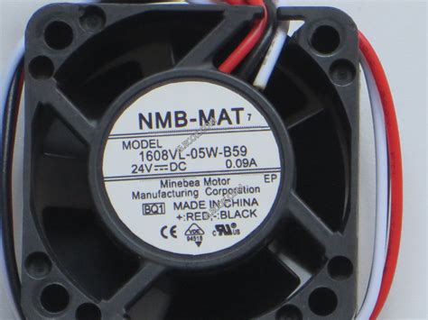 Nmb Vl W B V A Wires Cooling Fan