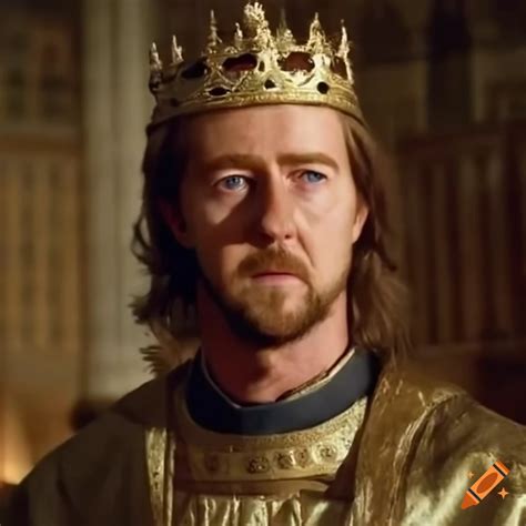 Edward Norton As King Baldwin Iv In Kingdom Of Heaven On Craiyon