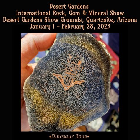 Desert Gardens International Rock Gem Mineral Show 2023