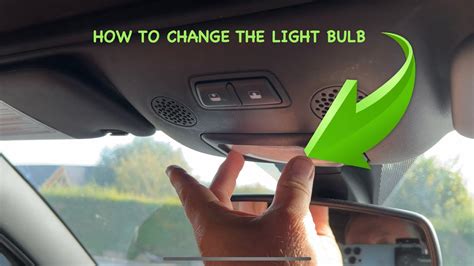 HOW TO CHANGE INTERIOR COURTESY LIGHT BULB ABARTH 500 595 YouTube