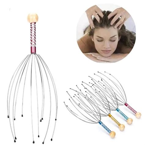 Octopus Head Massager Scalp Relaxation Relief Body Massager Remove Muscle Tension Tiredness