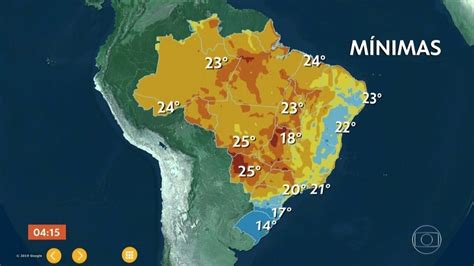 Frente Fria Provoca Chuva No Sul E Sudeste Onda De Calor Continua Em