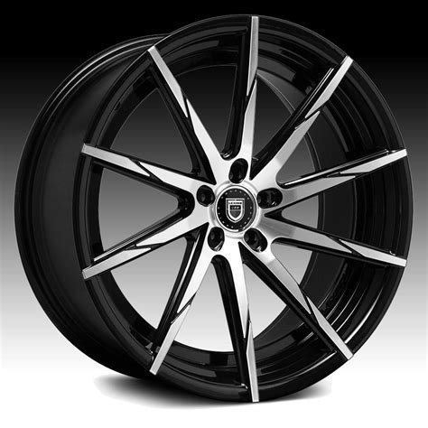 Lexani CSS-15 Gloss Black Machined Custom Wheels Rims - Lexani Custom ...