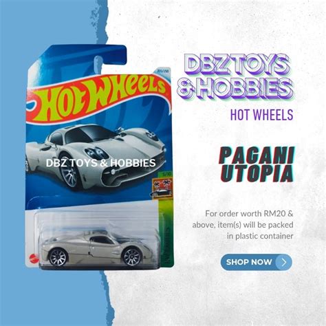 Hot Wheels Pagani Utopia Shopee Malaysia