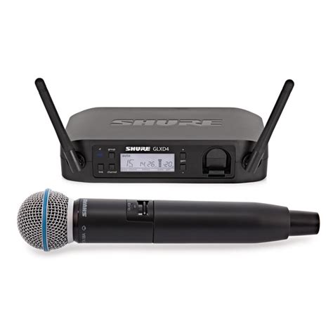 Shure GLXD24 B58 Digital Wireless Microphone System At Gear4music