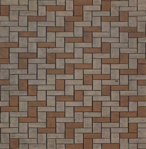 Paving - Sandy and Orange color bricks - Seamless Texture with ...