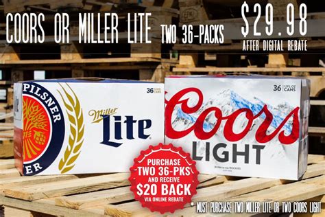 Molson Coors Rebate Address Budlightrebate