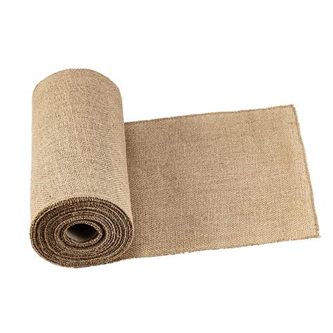 10Meter X 10Cm Natuurlijke Jute Hessische Jute Lint Roll Jute