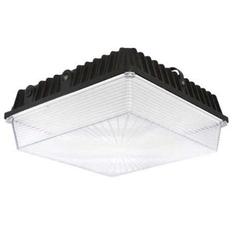 Stonco GC90 SCT G2 SM 5 10 BZ 90W LED Garage Canopy Fixture CCT