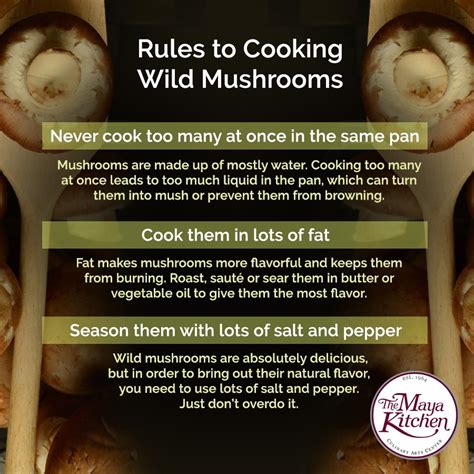 How to Cook Wild Mushrooms | Online Recipe | The Maya Kitchen