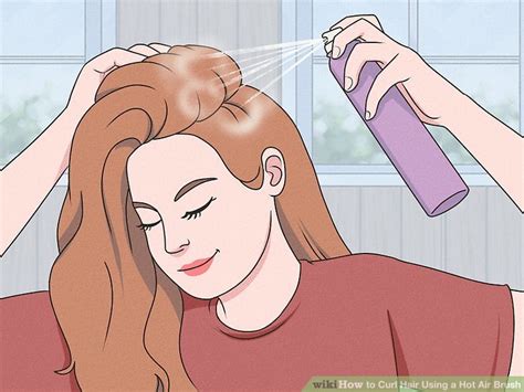 Ways To Curl Hair Using A Hot Air Brush WikiHow