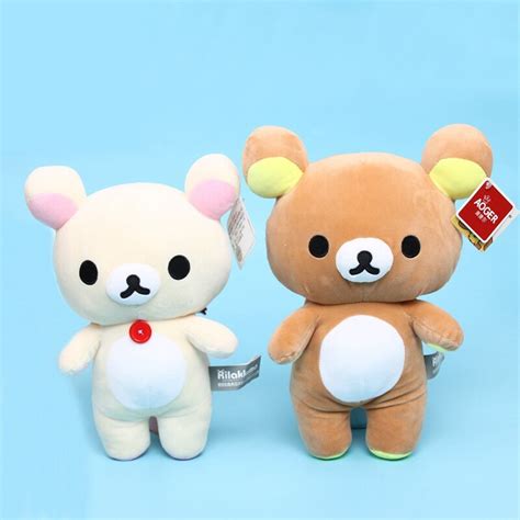 Adorável Rilakkuma Boneca De Pelúcia Urso Pingente Brinquedos Dos