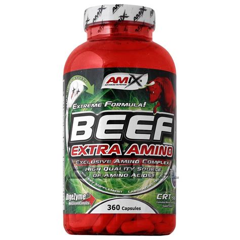 Beef Extra Amino Amix Kaps Sklep Bcaa Pl